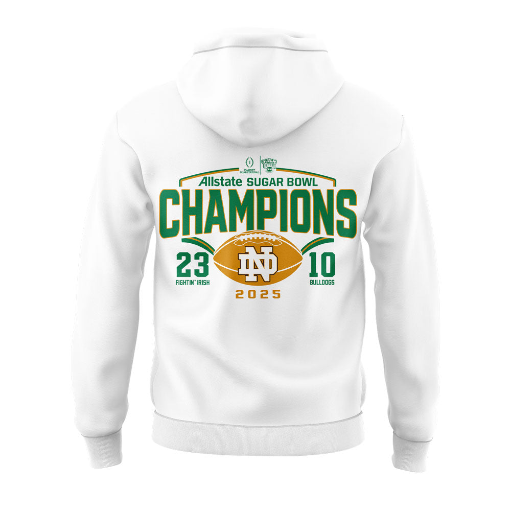 Notre Dame 2025 SUGAR BOWL CHAMPS Hoodie