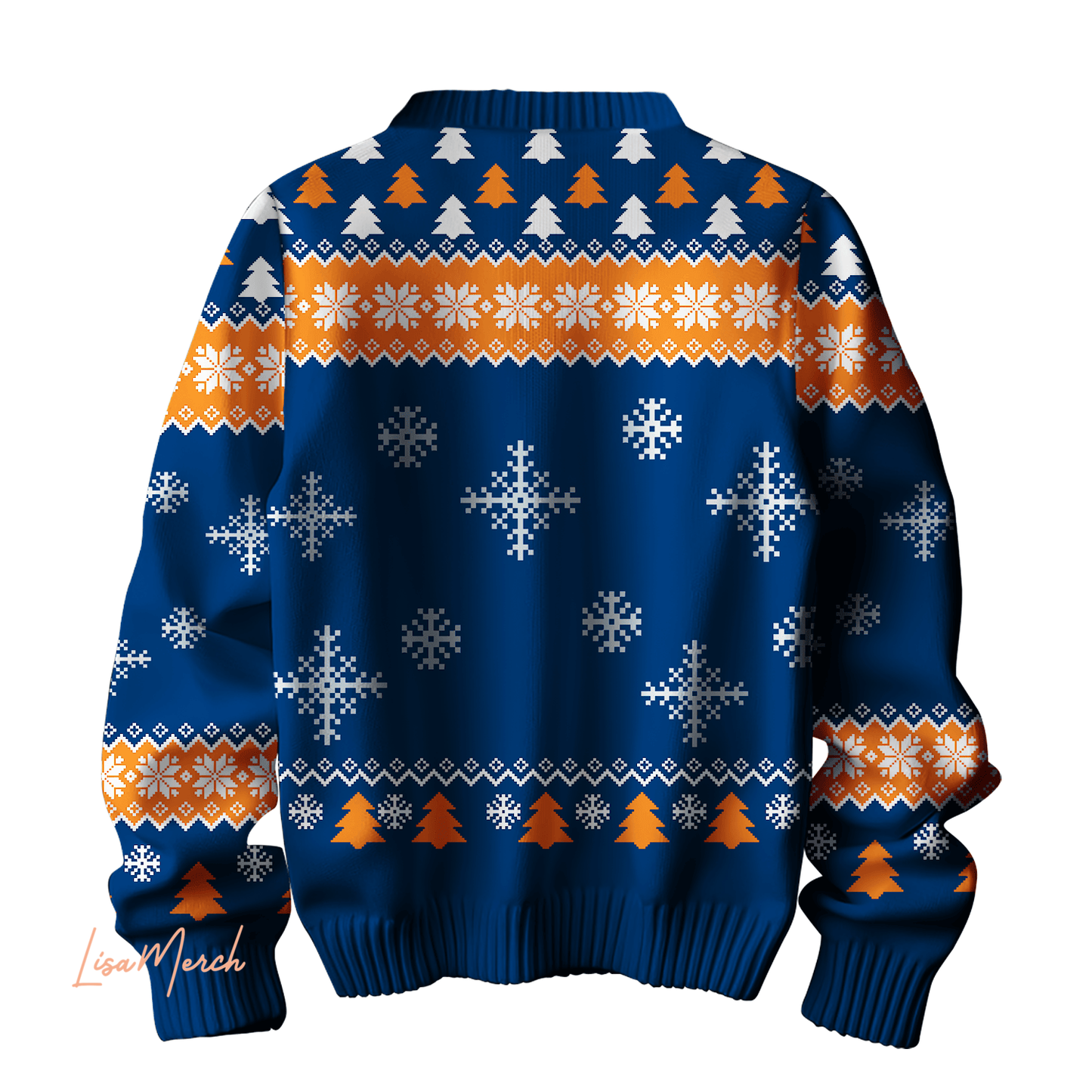 Denver Broncos Ugly Sweater - 2024 The Best Christmas Gift For Denver Broncos Fan - Grinch Custom Name Version