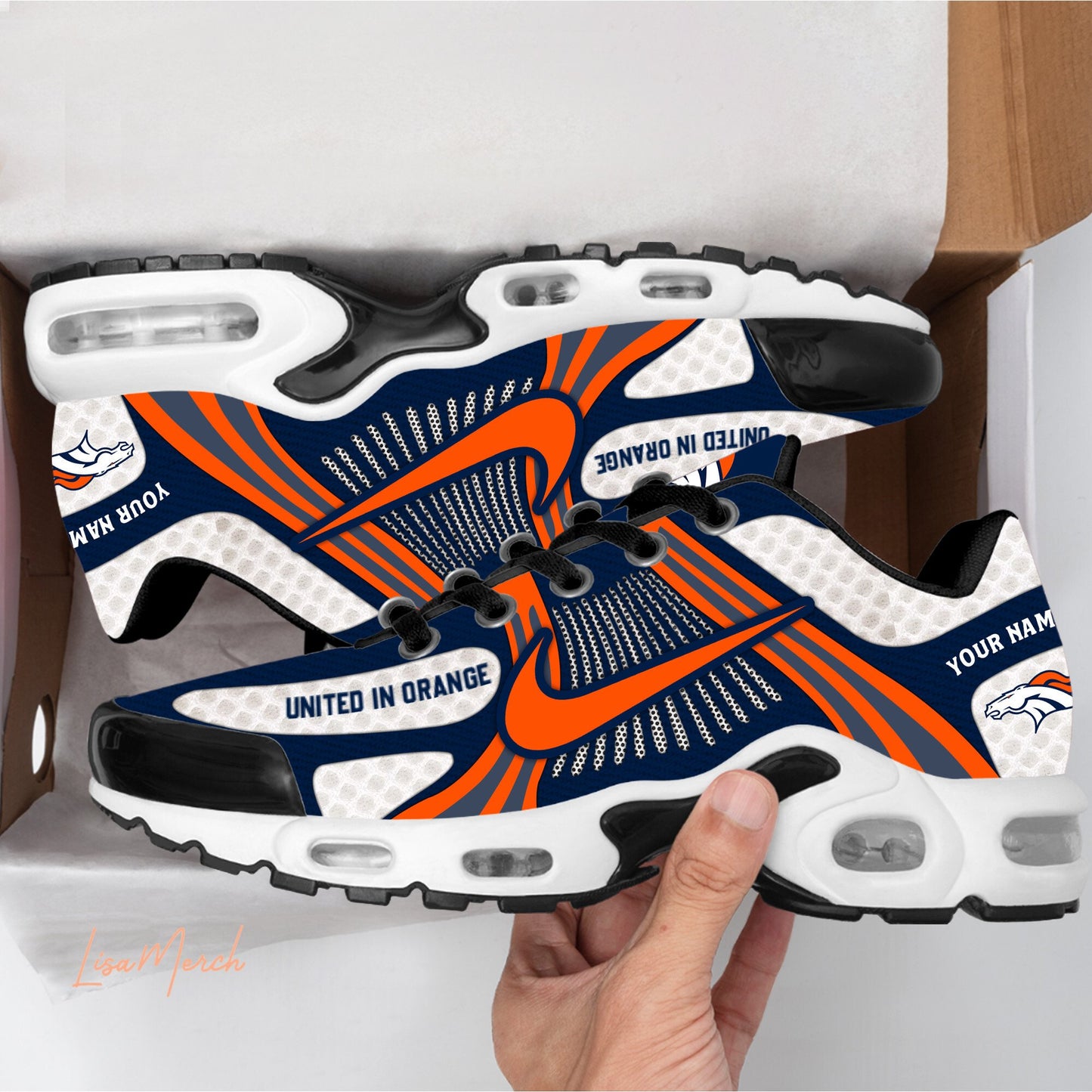 Denver Broncos 2024 New Shoes - United In Orange Broncos Limited Edition Shoe