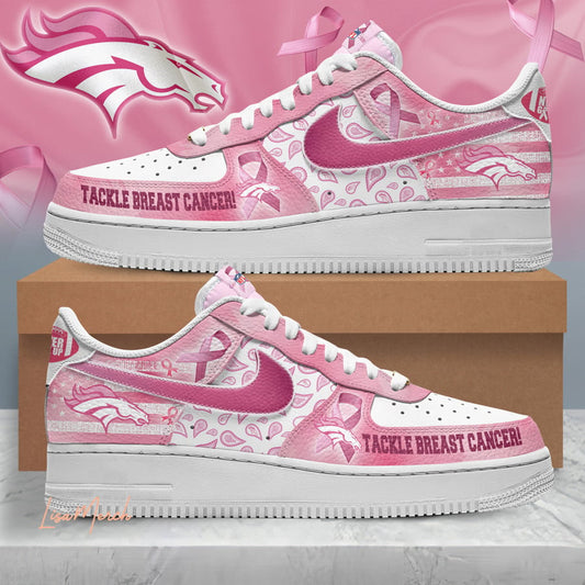 Denver Broncos Shoe - 2024 Limited Tackle Breast Cancer Shoe Edition