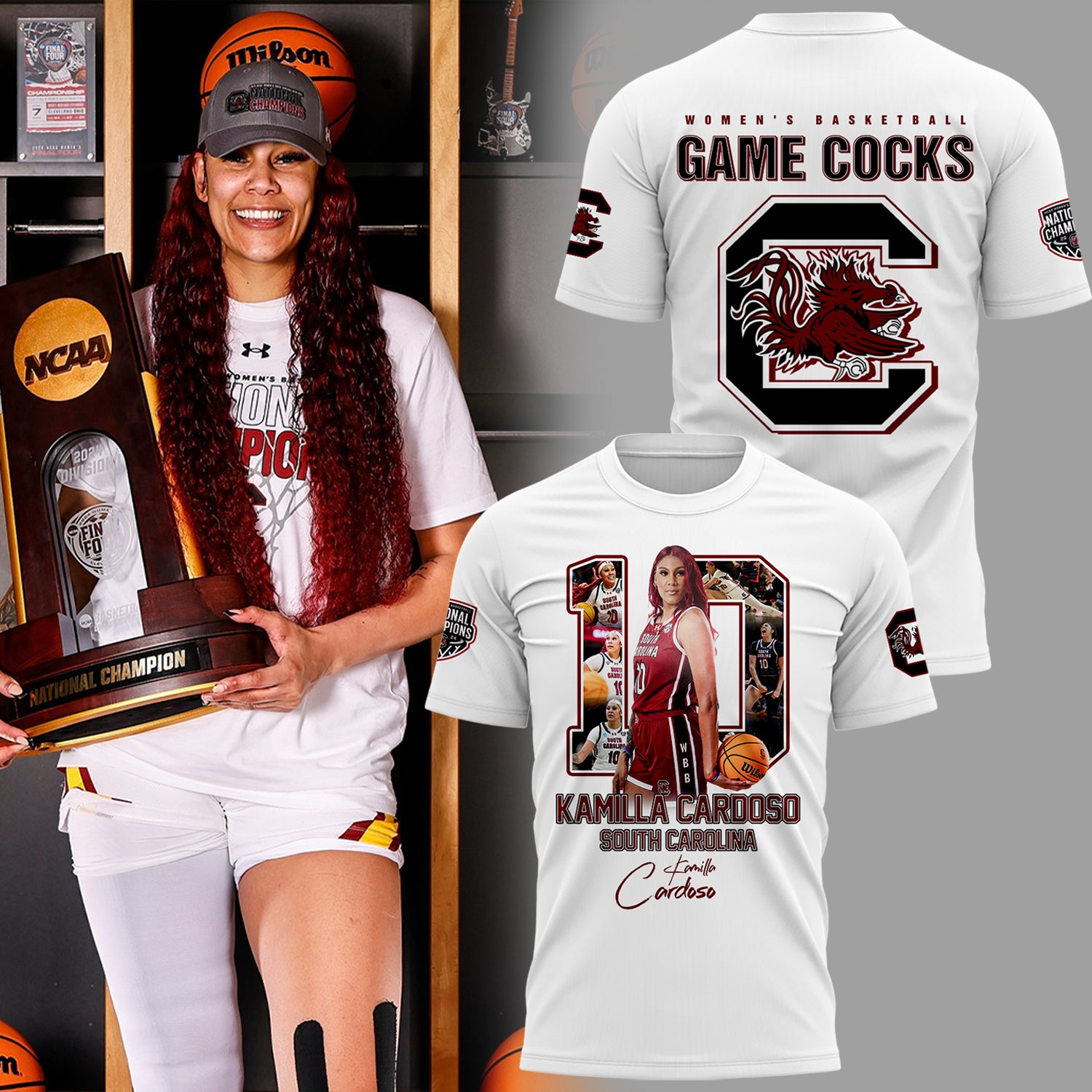 Kamila Cardoso _South Carolina Womens Basketball