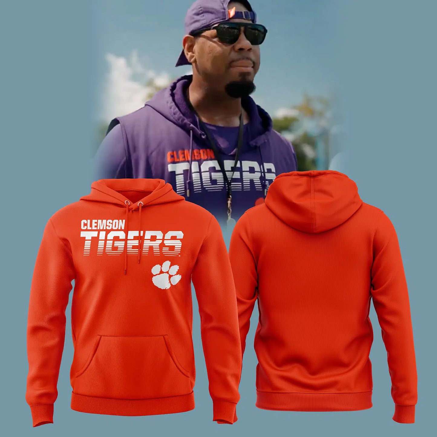 Premium Clemson Tigers Gear - Clemson Tigers Football Traning Camp Orange Hoodie - Unique Gift For Clemson Tigers Fan