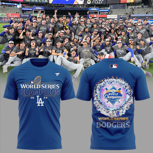 2024 Premium Los Angeles Shirt - LA Dodgers World Series Champions T-Shirt | Jogger | Cap Combo - Unique Christmas Gift For Real Fan - LA Dodger Baseball T-shirt LAD08