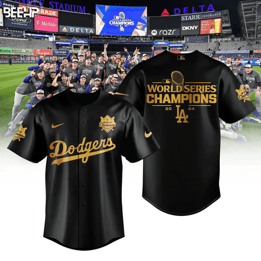 2024 Premium Los Angeles Shirt - LA Dodgers World Series Champions Jersey | Jogger | Cap Combo - Unique Christmas Gift For Real Fan - LA Dodger Baseball Jersey LAD01