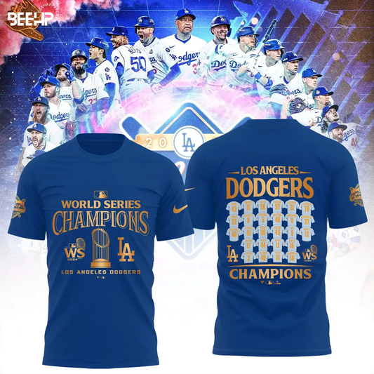 2024 Premium Los Angeles Shirt - LA Dodgers World Series Champions T-Shirt | Jogger | Cap Combo - Unique Christmas Gift For Real Fan - LA Dodger Baseball T-shirt LAD13