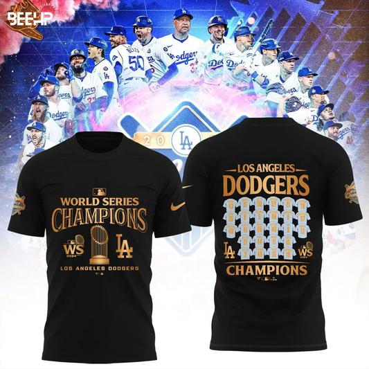 2024 Premium Los Angeles Shirt - LA Dodgers World Series Champions T-Shirt | Jogger | Cap Combo - Unique Christmas Gift For Real Fan - LA Dodger Baseball T-shirt LAD16