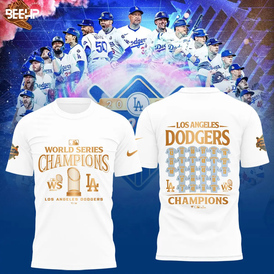 2024 Premium Los Angeles Shirt - LA Dodgers World Series Champions T-Shirt | Jogger | Cap Combo - Unique Christmas Gift For Real Fan - LA Dodger Baseball T-shirt LAD11