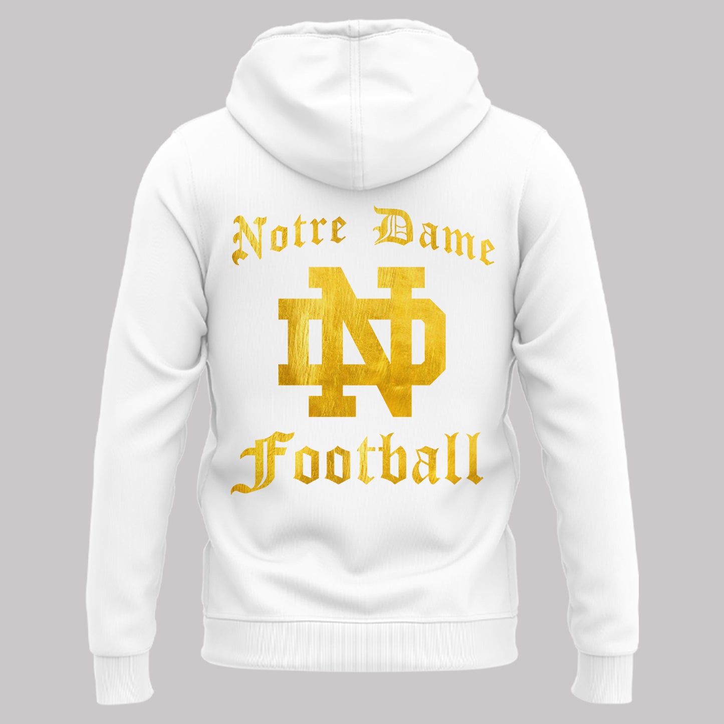 Premium Notre Dame Football Merch - Special 2025 Shamrock Series Notre Dame Football Hoodie - Be Bold, Be Gold: Notre Dame Fan Wear!