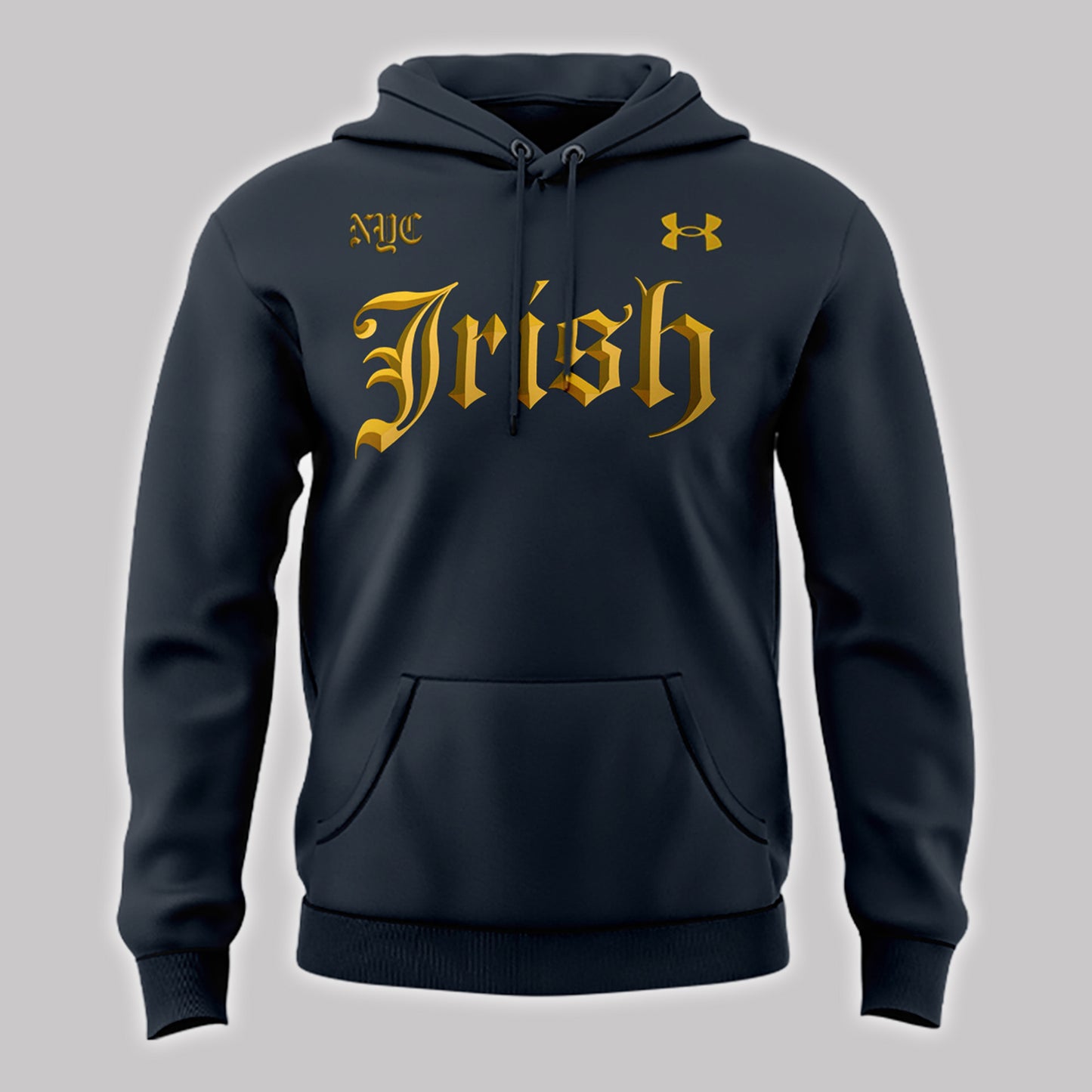 Premium Notre Dame Football Merch - Special 2025 Shamrock Series Notre Dame Football Hoodie - Be Bold, Be Gold: Notre Dame Fan Wear!