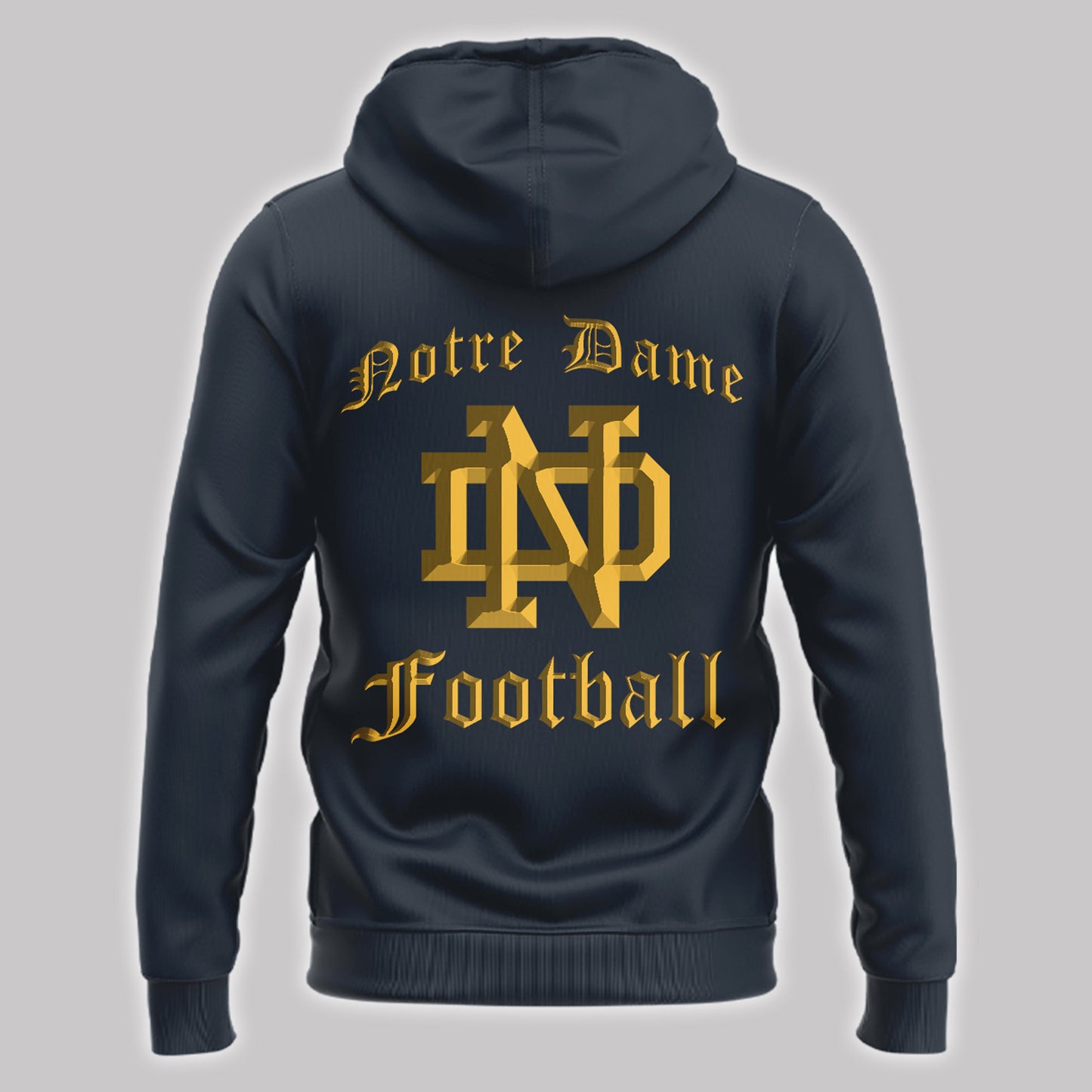 Premium Notre Dame Football Merch - Special 2025 Shamrock Series Notre Dame Football Hoodie - Be Bold, Be Gold: Notre Dame Fan Wear!