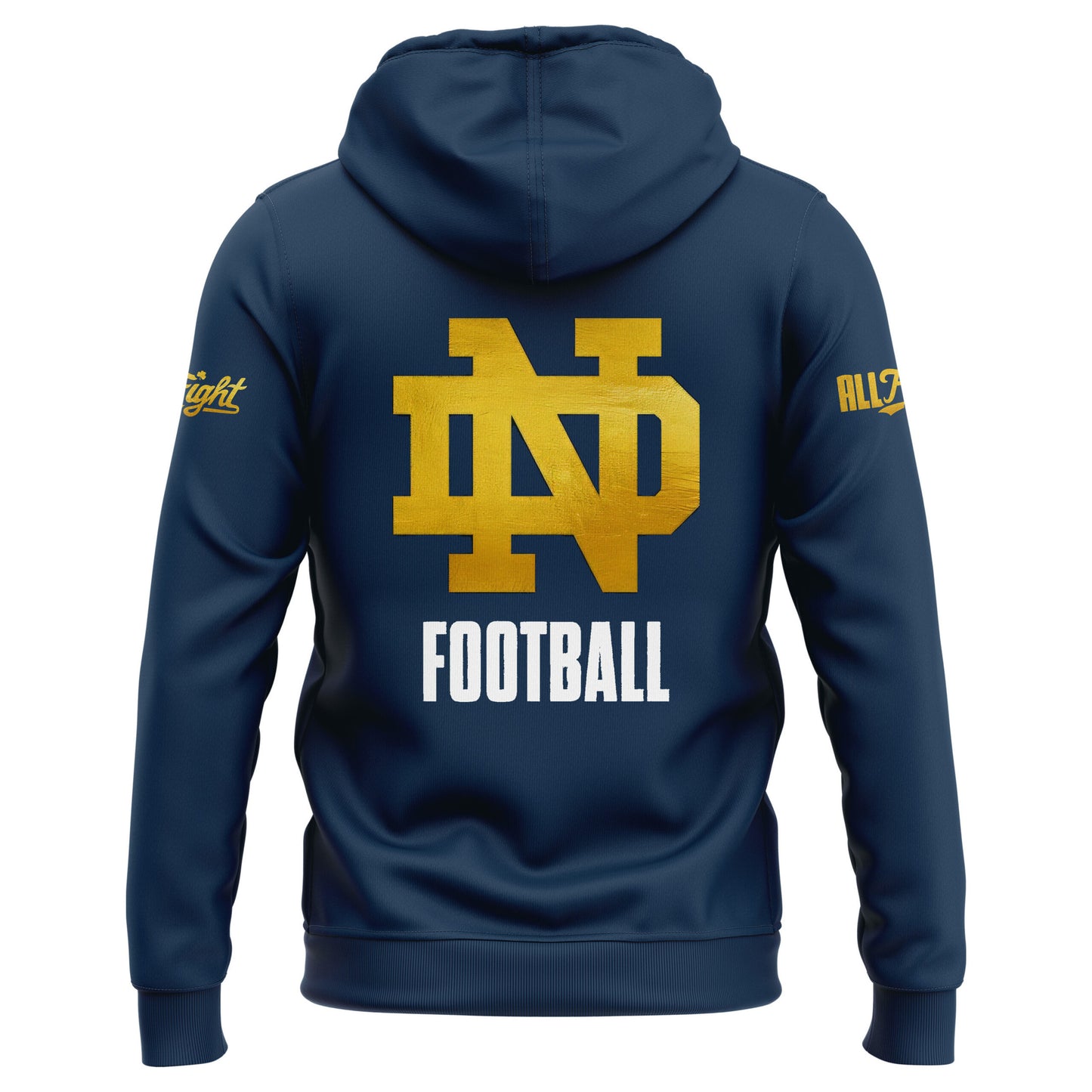 Premium Notre Dame Football Merch - Special 2025 Shamrock Series Notre Dame Football Hoodie - Be Bold, Be Gold: Notre Dame Fan Wear!