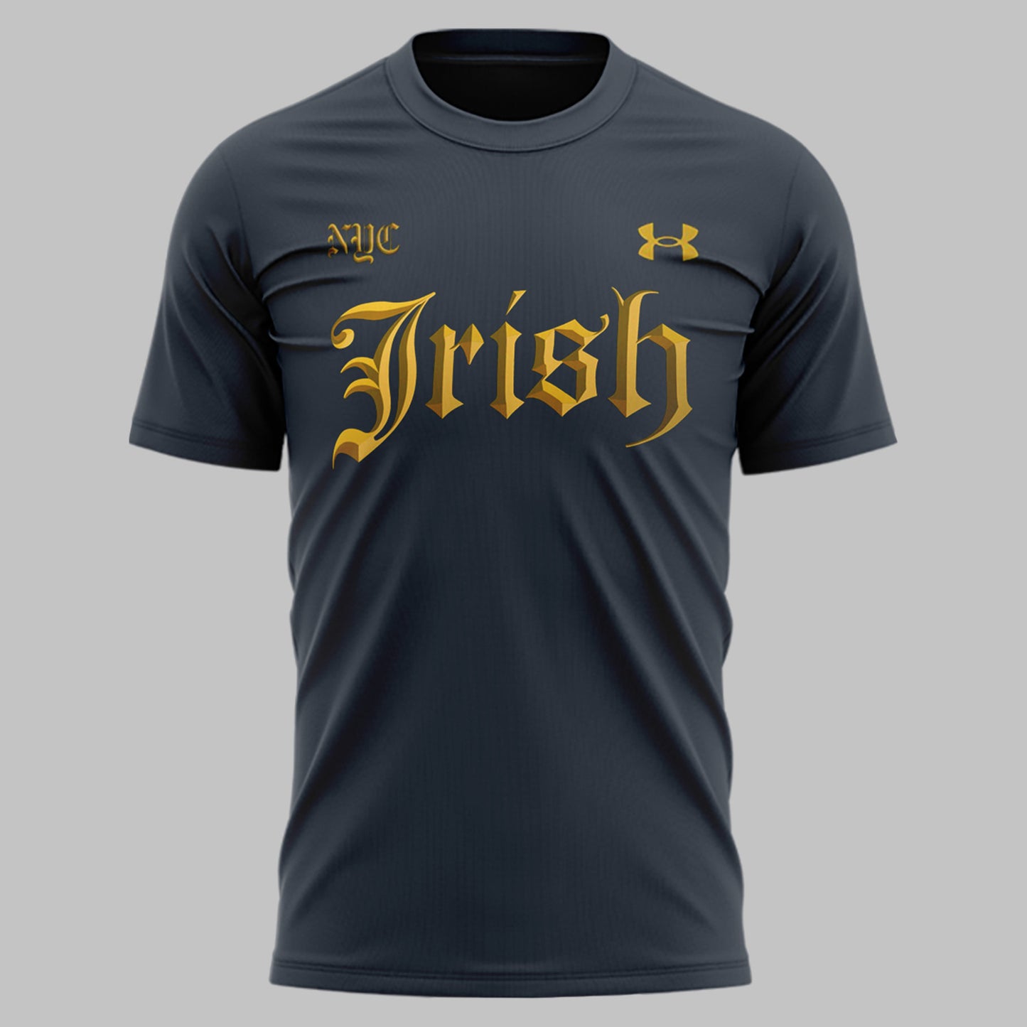 Premium Notre Dame Football Merch - Special 2025 Shamrock Series Notre Dame Football T-Shirt - Be Bold, Be Gold: Notre Dame Fan Wear!