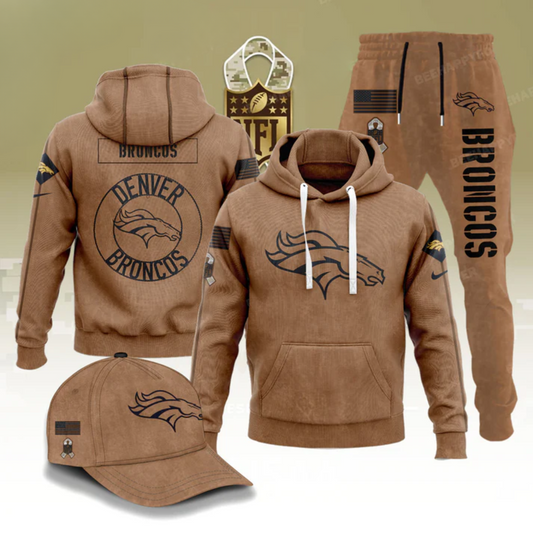 Denver Broncos Salute To Service Hoodie Combo