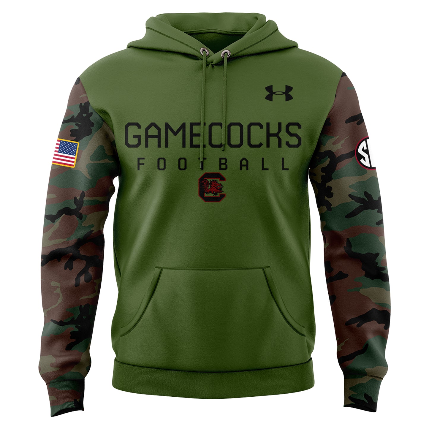 Premium South Carolina Gamecocks football Gear - Limited Edition 2024 Military Appreciation Gamecocks Football  Hoodie - Unique Gift For Fan