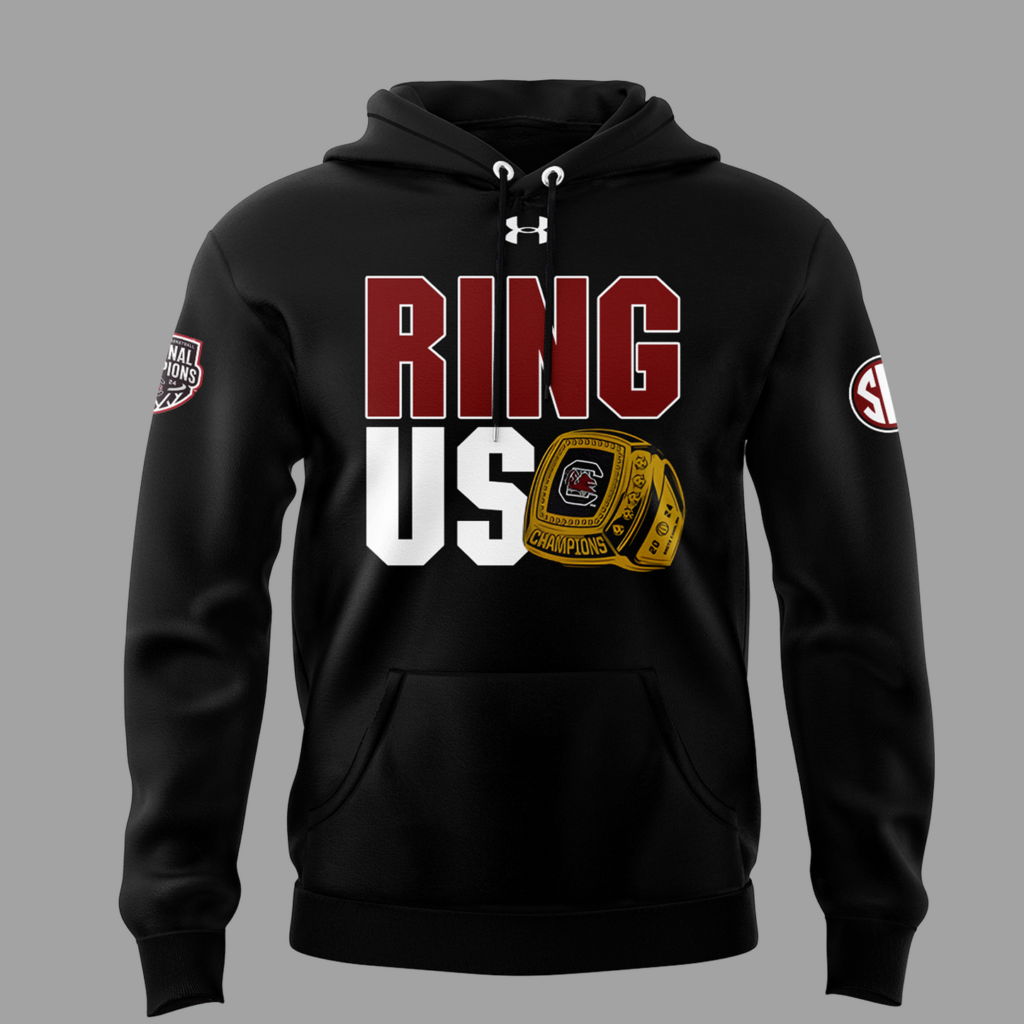 Premium South Carolina Gamecocks Gear - US Ring Limited Edition Hoodie for South Carolina Gamecocks Women’s Basketball Fans