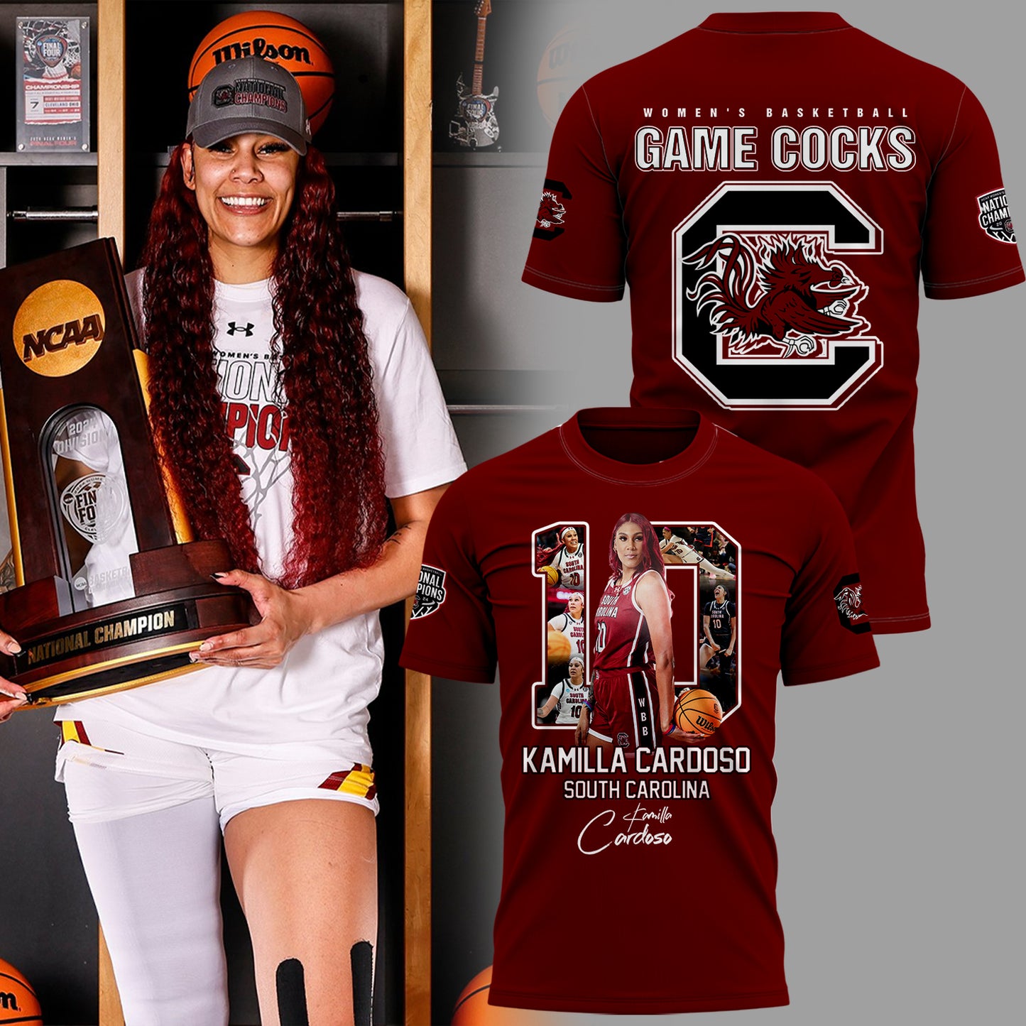 Kamila Cardoso _South Carolina Womens Basketball