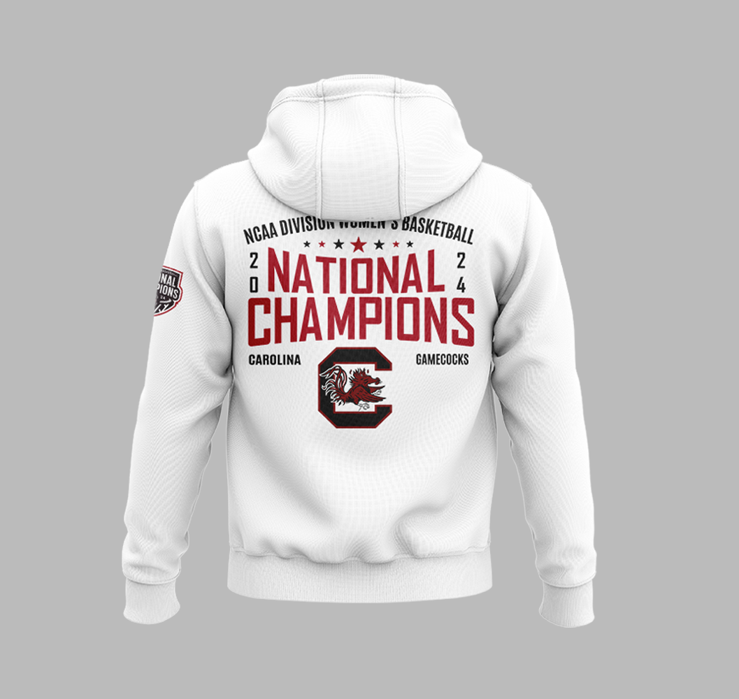 Premium South Carolina Gamecocks Gear - Limited Edition Women Basketball National Champions 2024 Hoodie