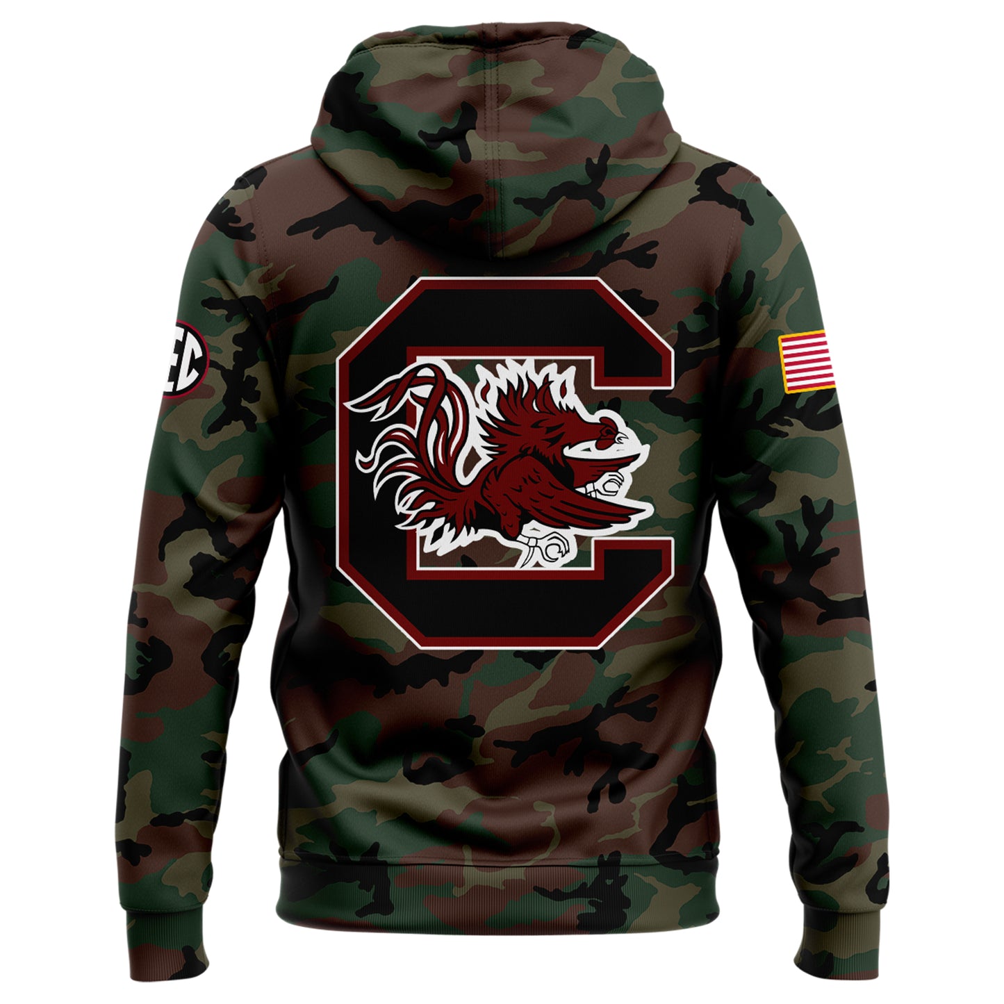 Premium South Carolina Gamecocks football Gear - Limited Edition 2024 Military Appreciation Gamecocks Football football Zip Hoodie - Unique Gift For Fan