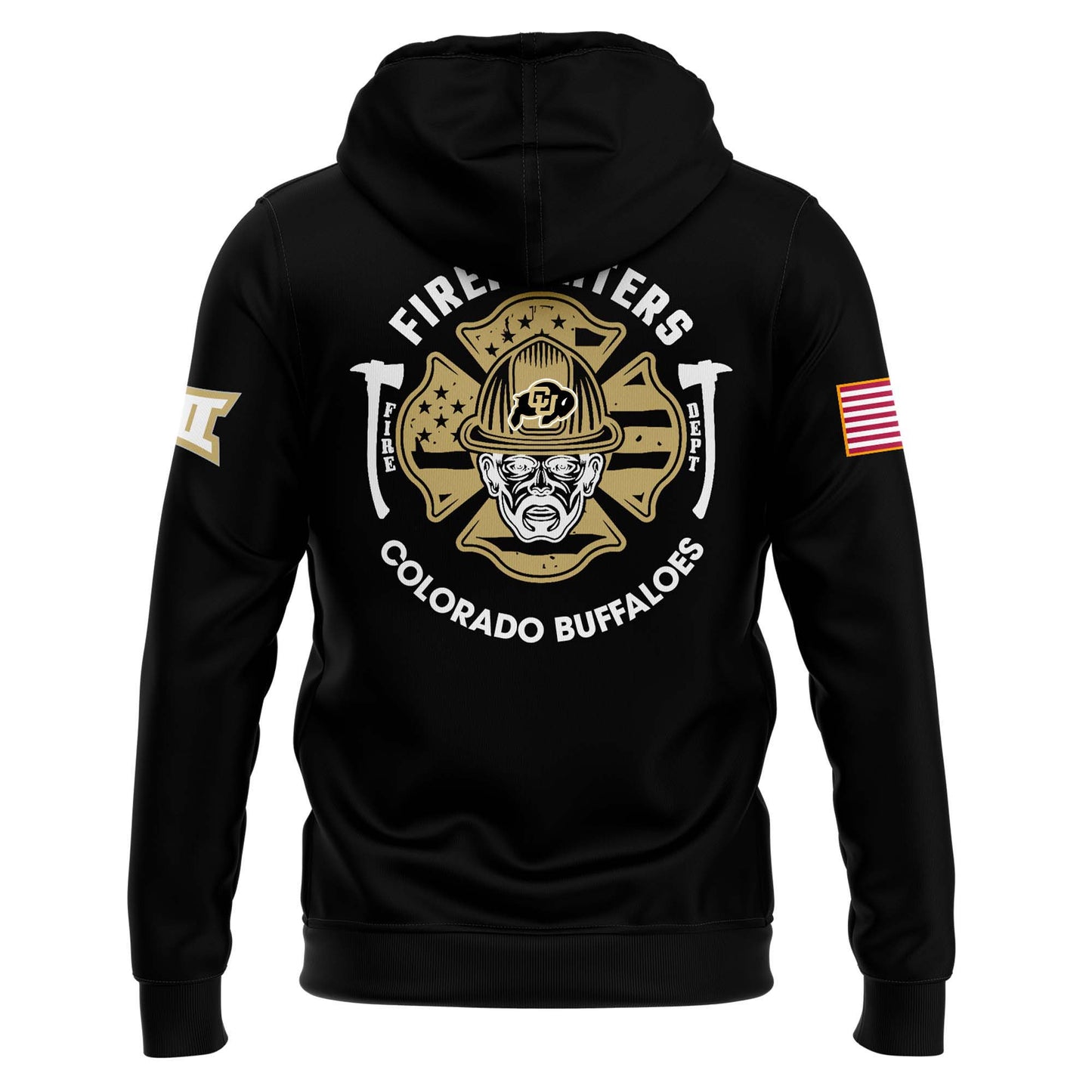 Colorado Buffaloes Football x Firefighter Appreciation Night Premium Limited Pullover Hoodie