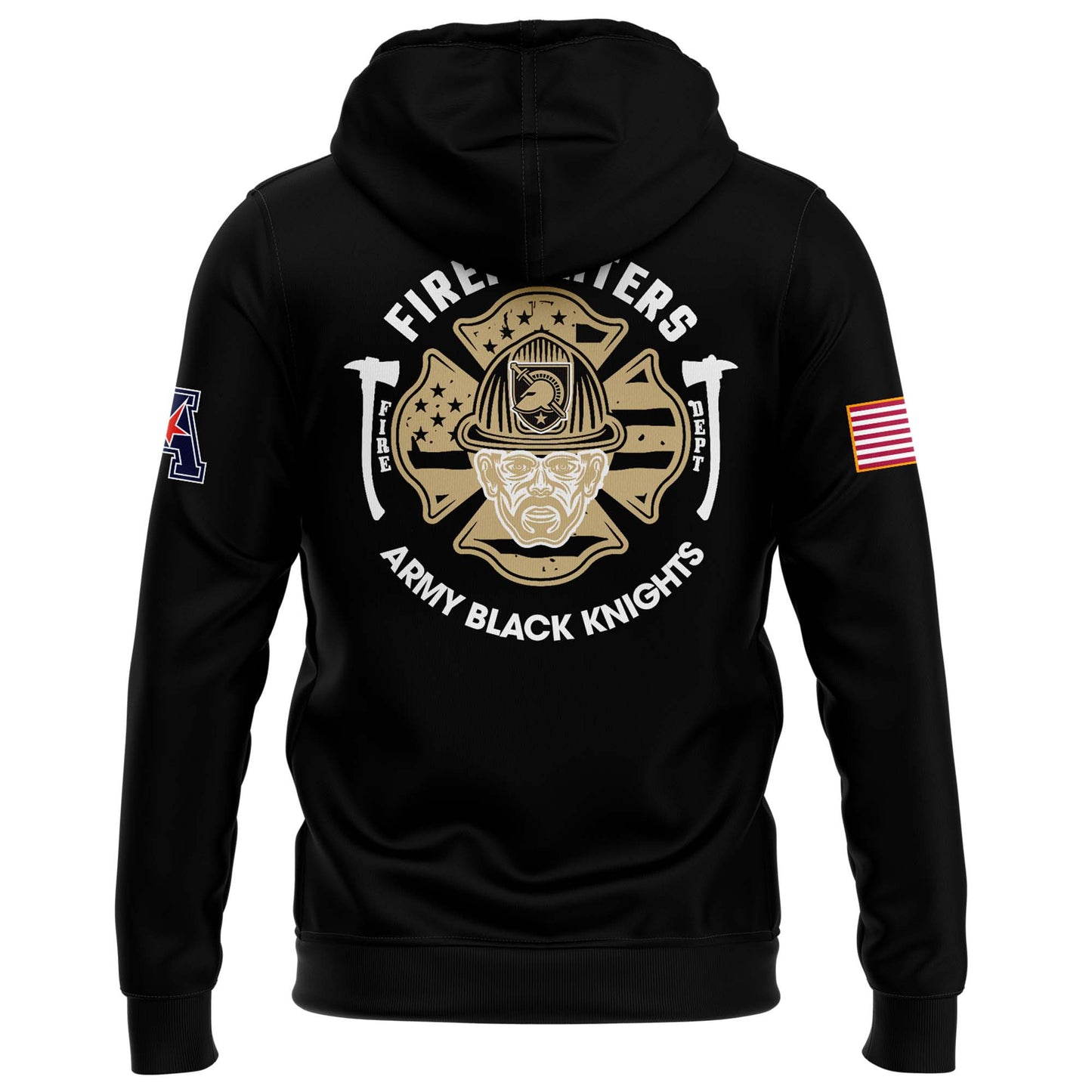 Army Black Knights Football x 2024 Firefighter Appreciation Night Premium Limited Pullover Hoodie