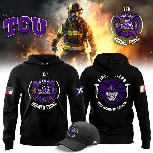 TCU Football x Firefighter Appreciation Night Premium Limited Pullover Hoodie