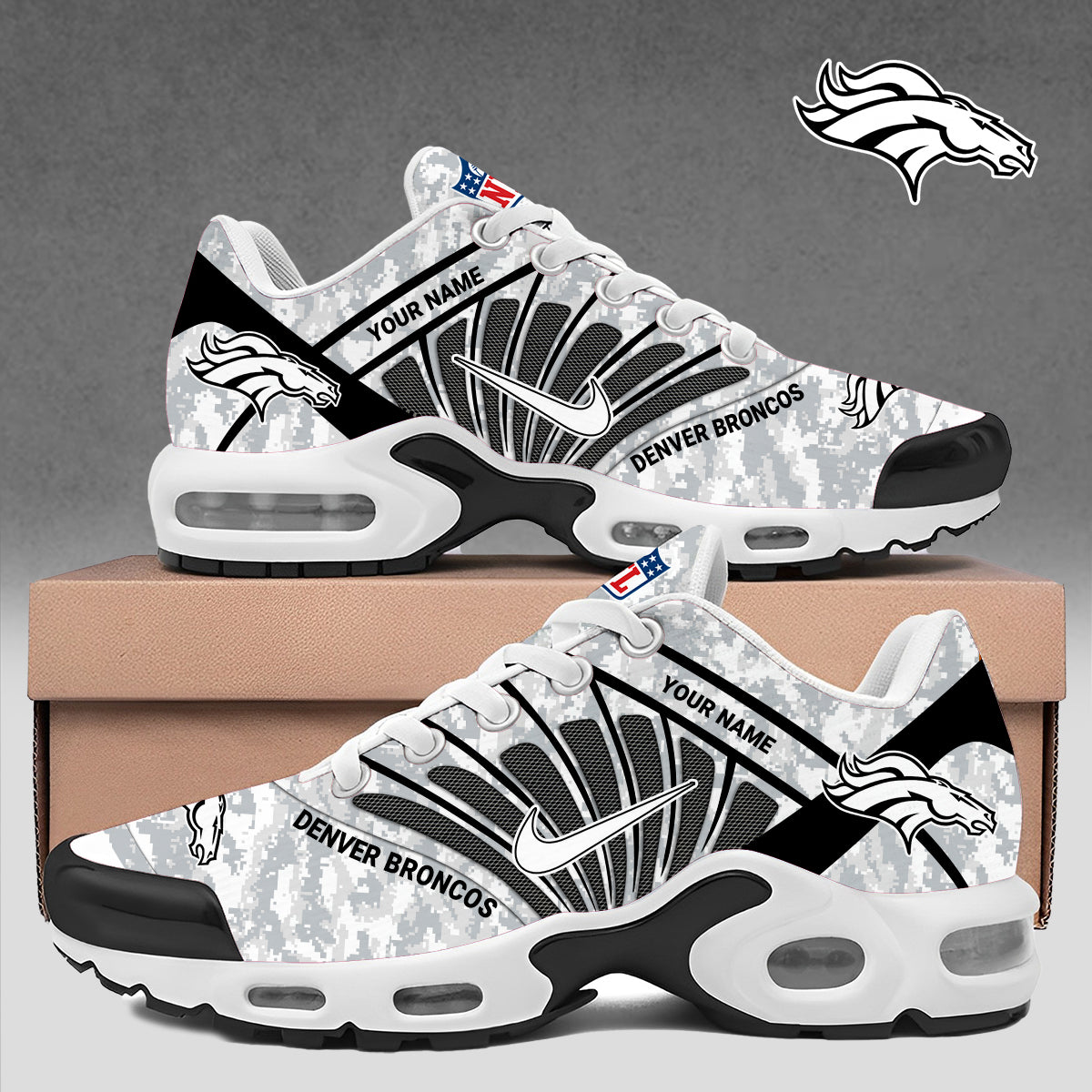 Denver Broncos 2024 New Shoes - Denver Broncos Salute to Service Sneaker For Fan