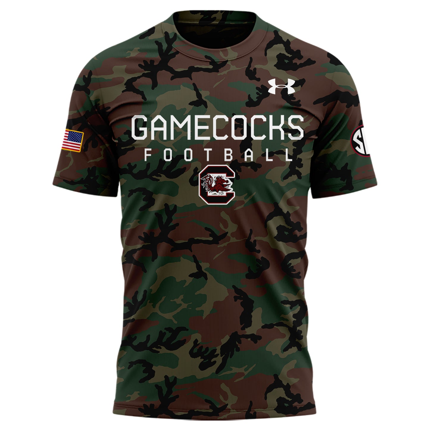 Premium South Carolina Gamecocks football Gear - Limited Edition 2024 Military Appreciation Gamecocks Football football T-Shirt- Unique Gift For Fan