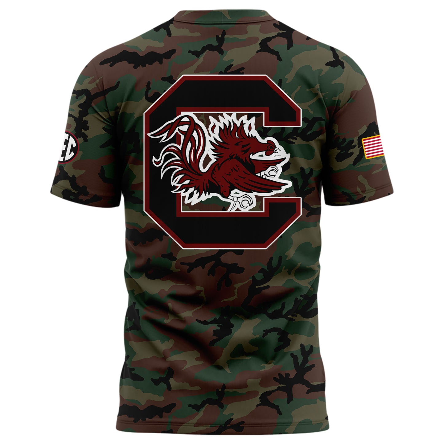 Premium South Carolina Gamecocks football Gear - Limited Edition 2024 Military Appreciation Gamecocks Football football T-Shirt- Unique Gift For Fan