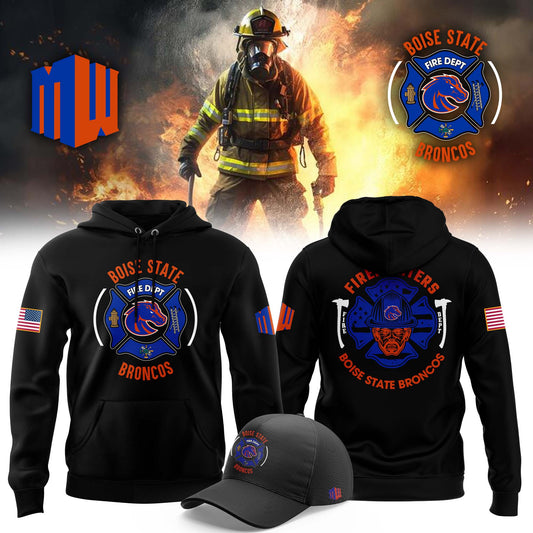 Boise State Football x Firefighter Appreciation Night Premium Limited Pullover Hoodie