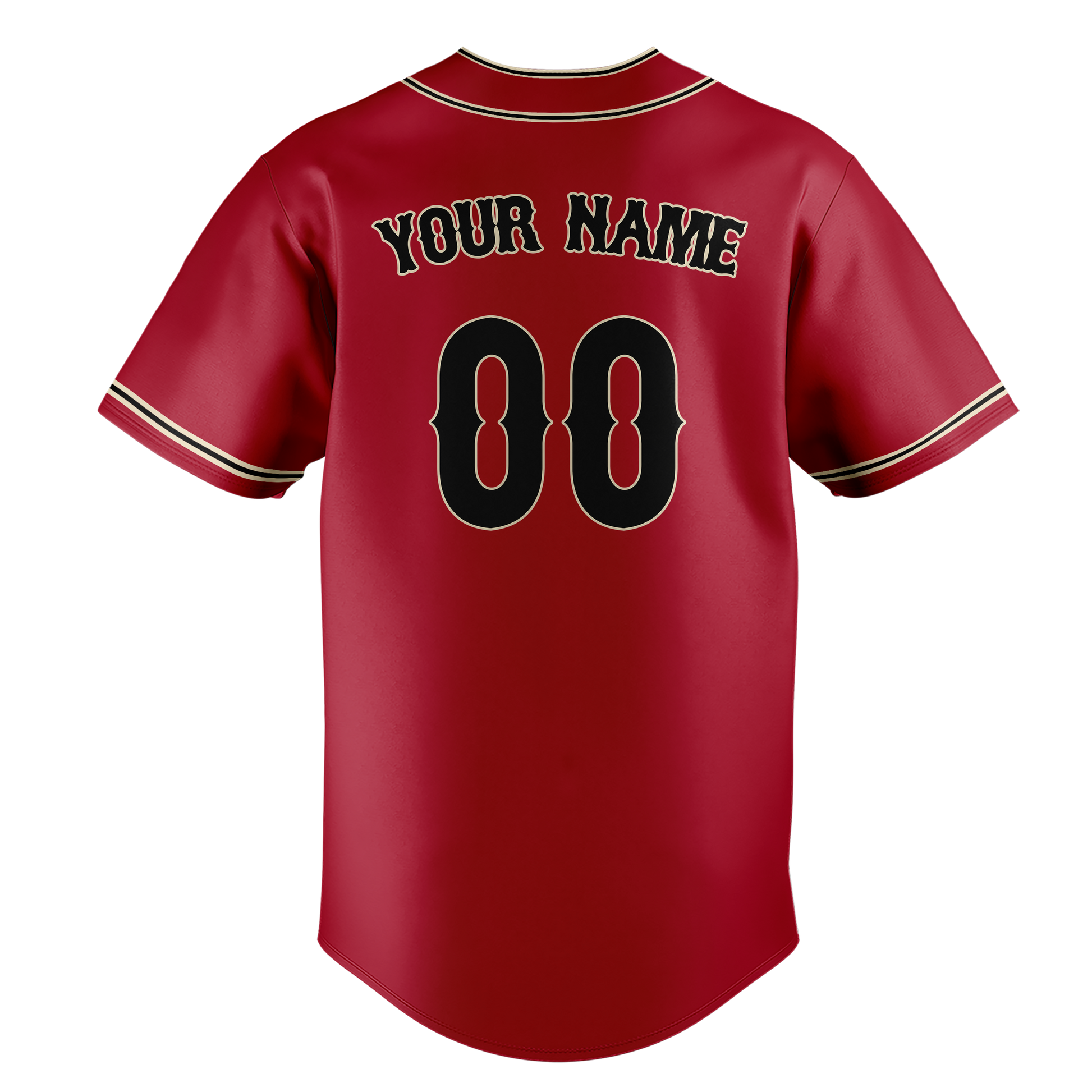 Custom Maroon & Black Colors Design Sports Baseball Jersey