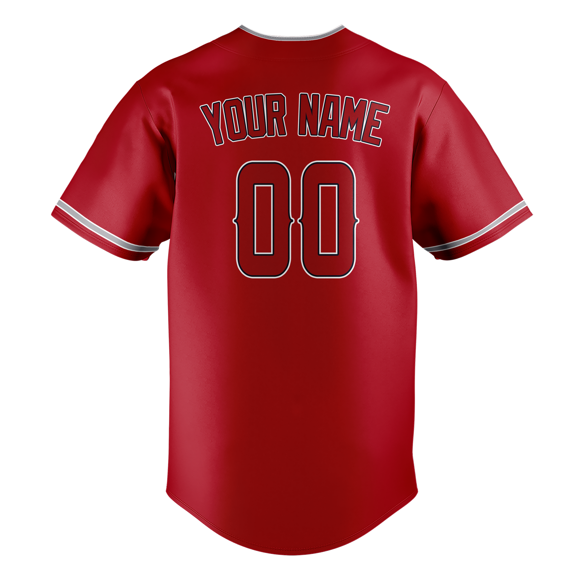 Custom Maroon & White Colors Design Sports Baseball Jersey