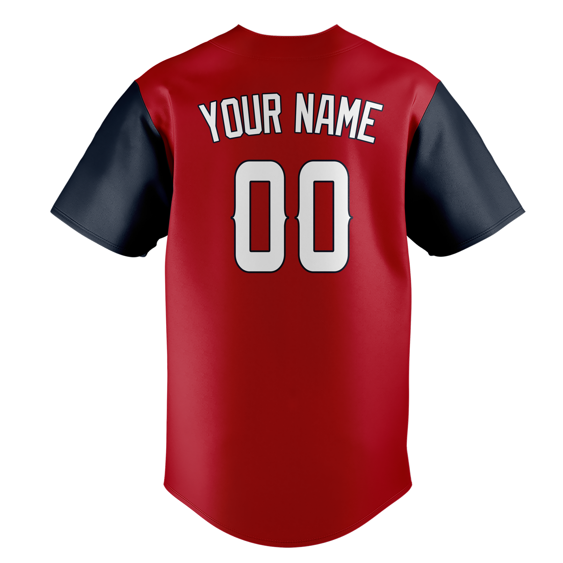 Custom Maroon & Navy Blue Colors Design Sports Baseball Jersey