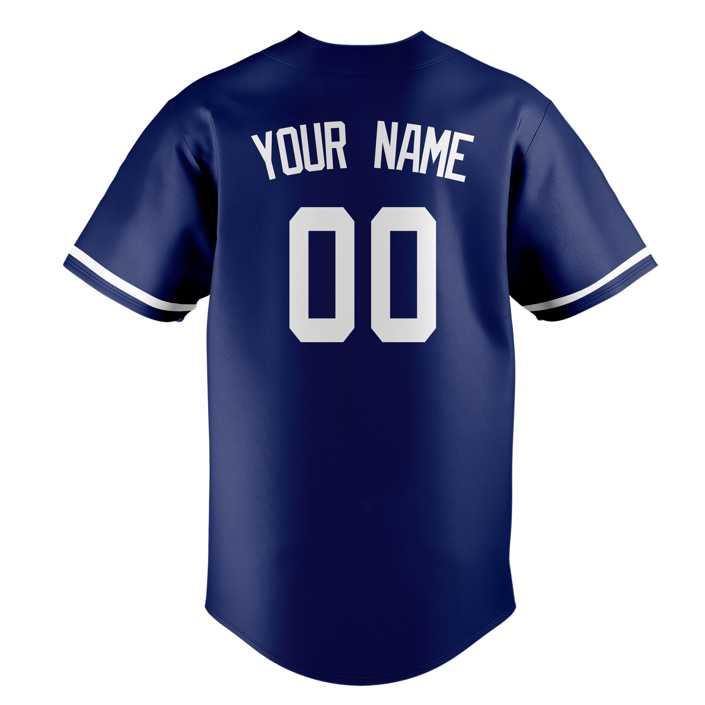 Custom Royal Blue & Black Colors Design Sports Baseball Jersey