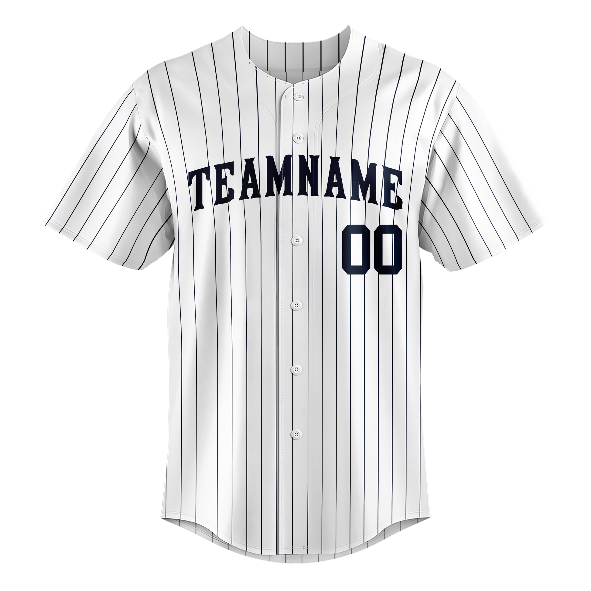 Custom Black & Navy Blue Colors Design Sports Baseball Jersey