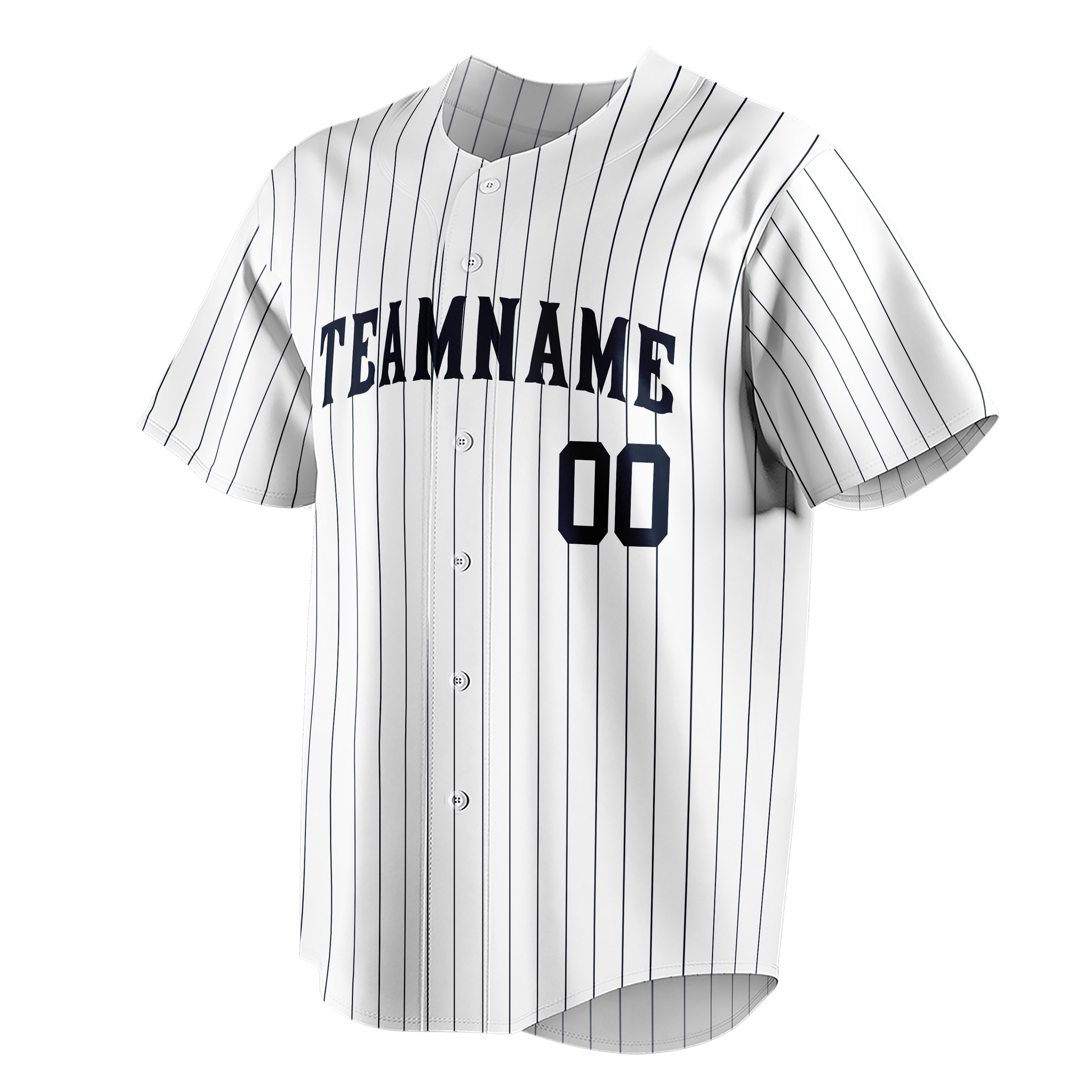 Custom Black & Navy Blue Colors Design Sports Baseball Jersey