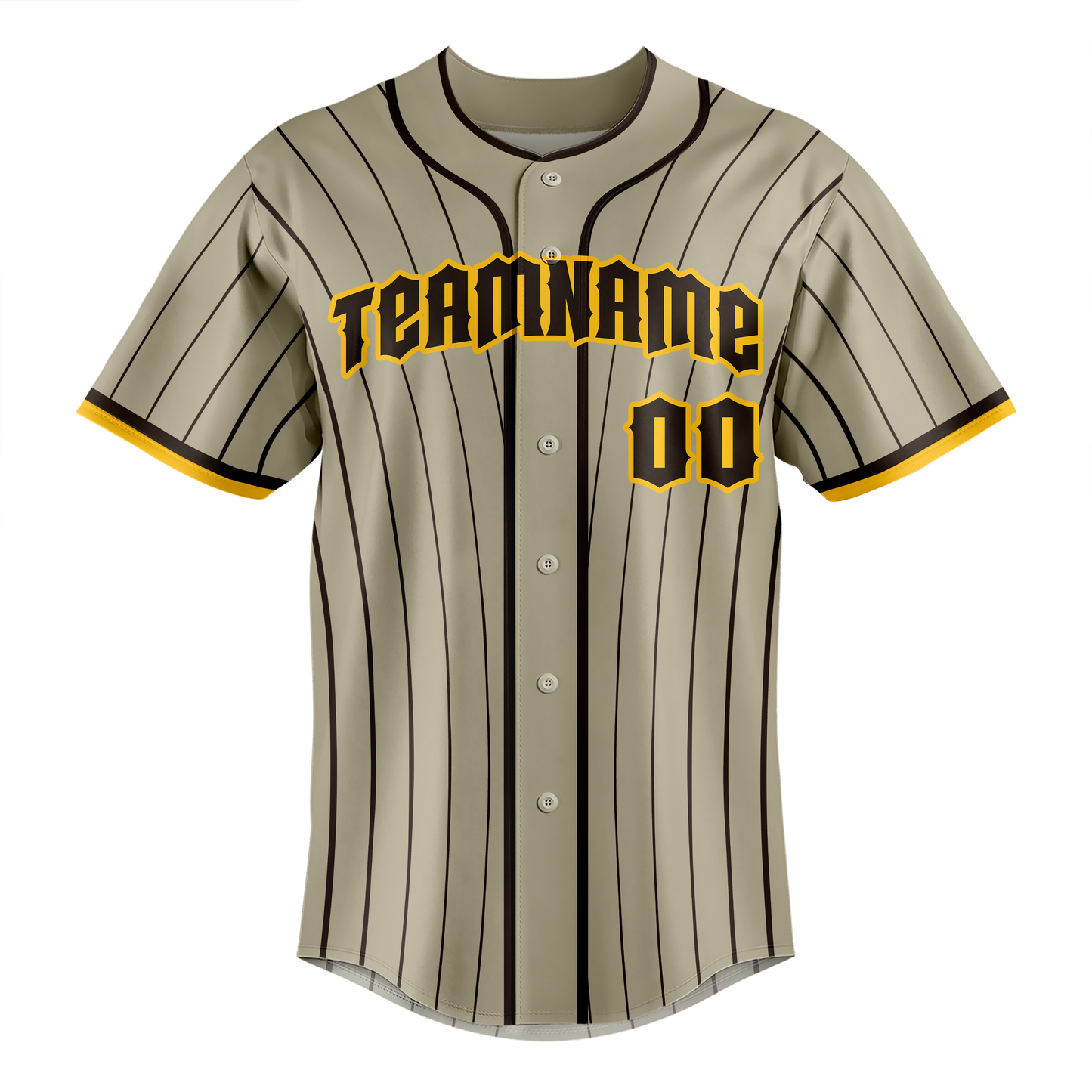 Custom Camo & Black Colors Design Sports Baseball Jersey