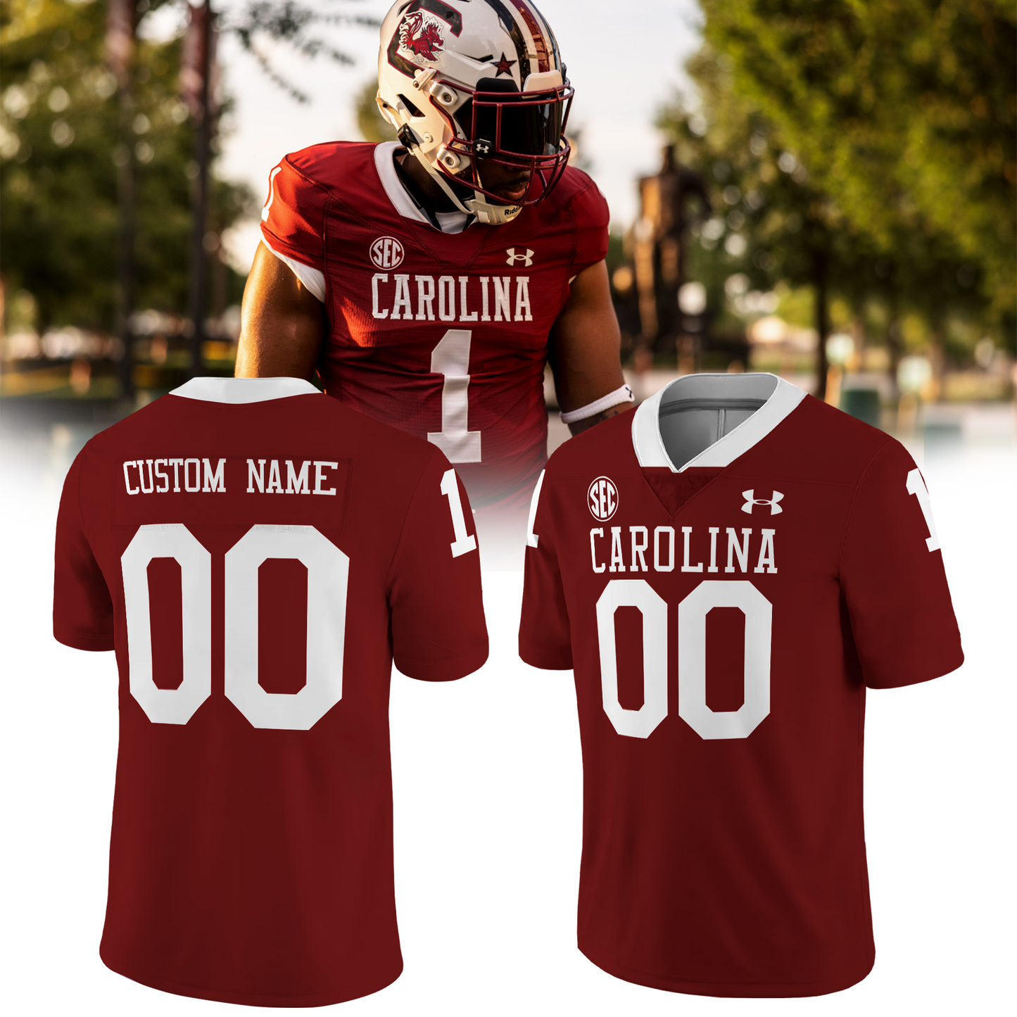 Special New Jersey Gamecocks Football Jersey