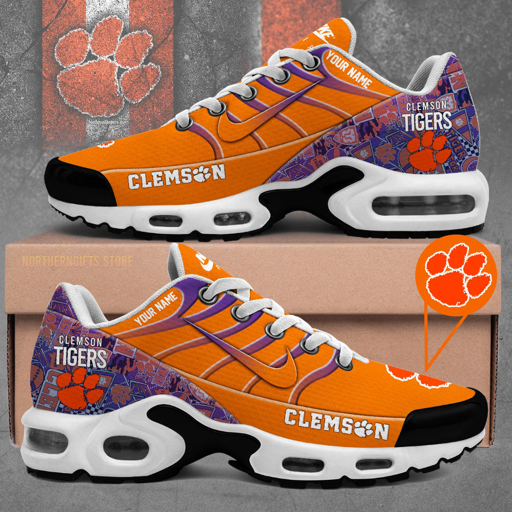 Clemson Custom Name For Fans Shoes2+NT08082406ID10DS10