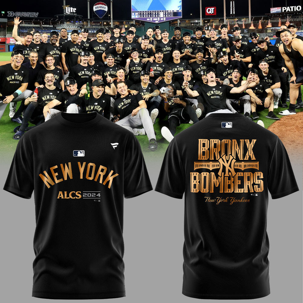 2024 Premium New York Yankees World Series Shirt - Limited Edition New York Yankees NLCS POUND BRONX BOMBER - NY Yankees Shirt