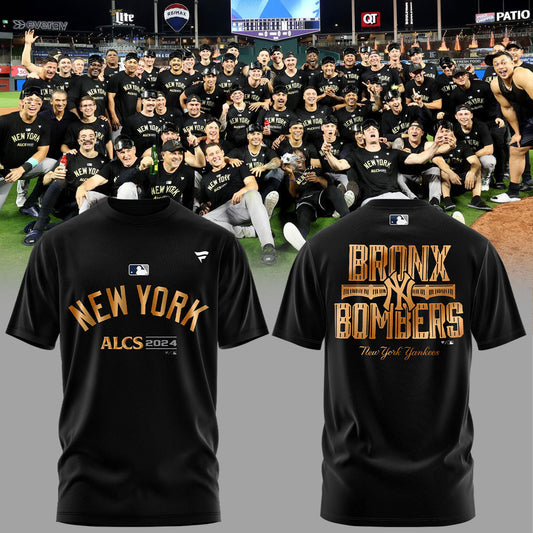 2024 Premium New York Yankees World Series Shirt - Limited Edition New York Yankees NLCS POUND BRONX BOMBER - NY Yankees Shirt