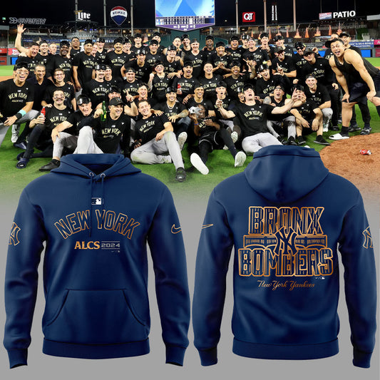 2024 Premium New York Yankees World Series Shirt - Limited Edition New York Yankees NLCS POUND Bronx Bomber Hoodie