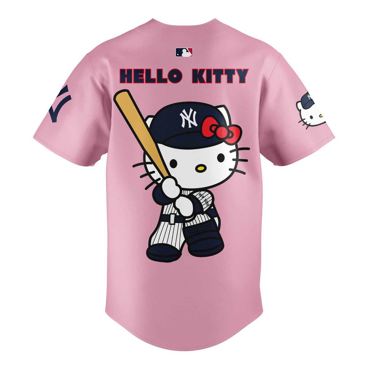 2024 Premium New York Yankees World Series Shirt - Limited Edition New York Yankees Jersey x Hello Kitty 50TH