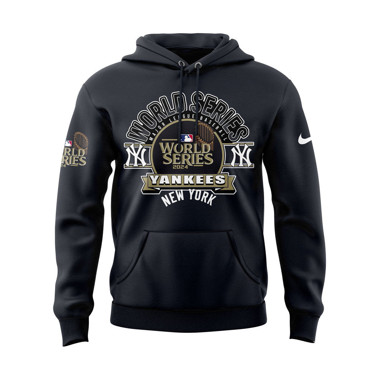 Limited Edition New York Yankees ’47 2024 World Series Hoodie Set - High-End NY Yankees Shirt For Fan - Unique 2024 Christmas Gift Idea