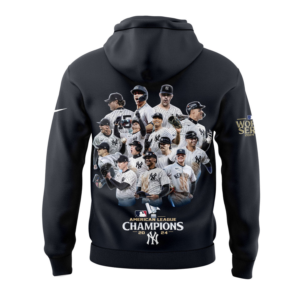 Limited Edition New York Yankees ’47 2024 World Series Hoodie Set - High-End NY Yankees Shirt For Fan - Unique 2024 Christmas Gift Idea