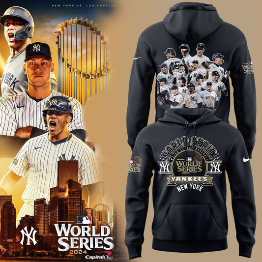 Limited Edition New York Yankees ’47 2024 World Series Hoodie Set - High-End NY Yankees Shirt For Fan - Unique 2024 Christmas Gift Idea