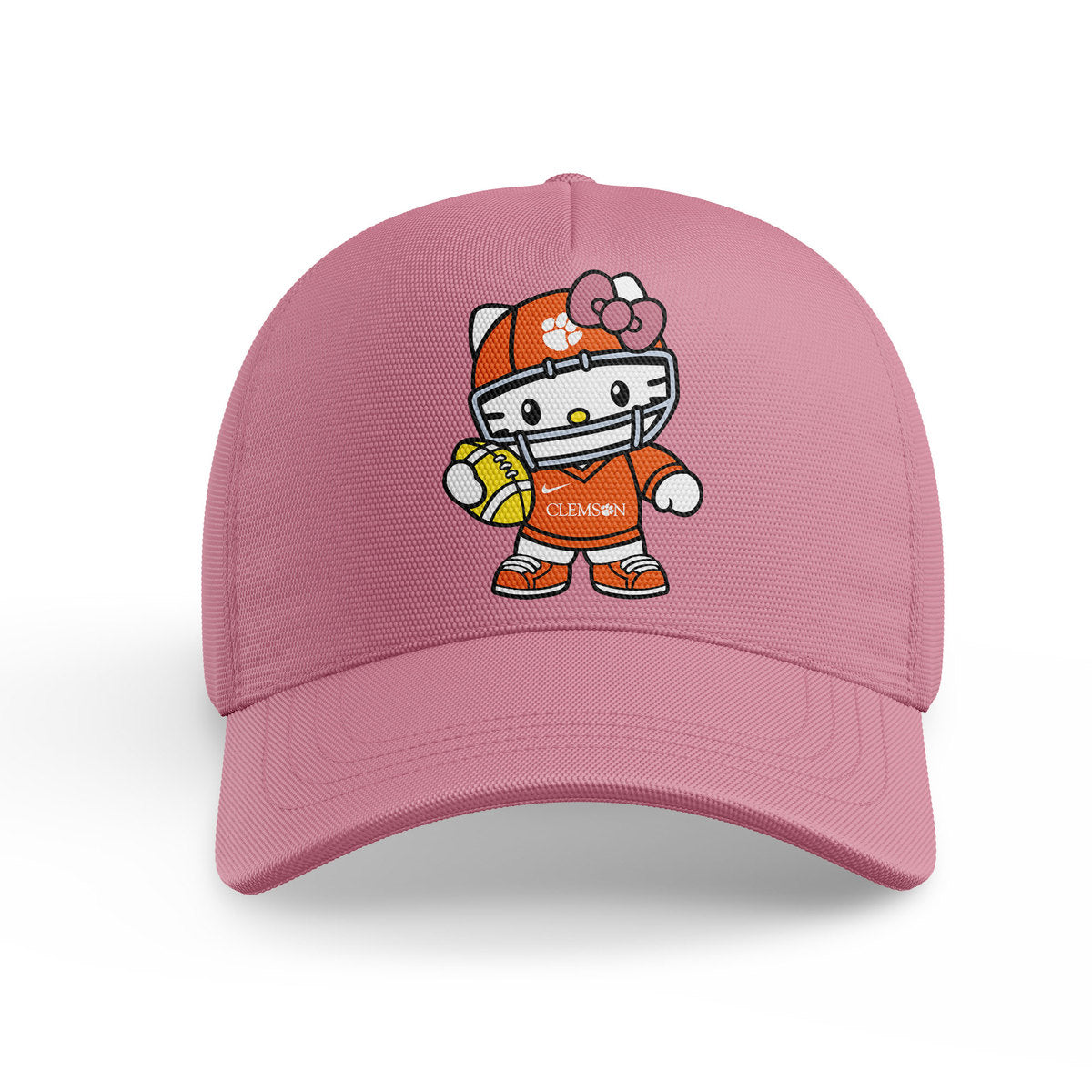 Premium Clemson Tigers Gear - Limited Edition Clemson x Hello Kitty  T-shirt+Pants+Cap Set 2024 - Unique Gift For Clemson Tigers Fan