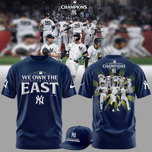 2024 Premium New York Yankees World Series Shirt - Limited Edition New York Yankees Beasts of the East T-shirt