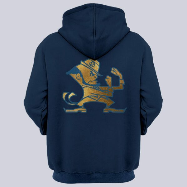 Premium Notre Dame Football Merch - Limited Edition Notre Dame Navy/Gold Hoodie - Be Bold, Be Gold: Notre Dame Fan Wear!