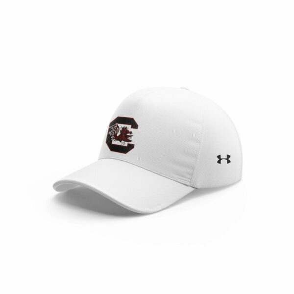 Premium South Carolina Gamecocks Gear - South Carolina Gamecocks 2025 All-White Edition Pullover Hoodie