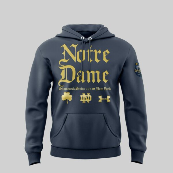 Premium Notre Dame Football Merch - Limited Edition Notre Dame Shamrock Series 2025 Hoodie - Be Bold, Be Gold: Notre Dame Fan Wear!